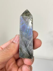 Purple Labradorite Tower Rare T199a