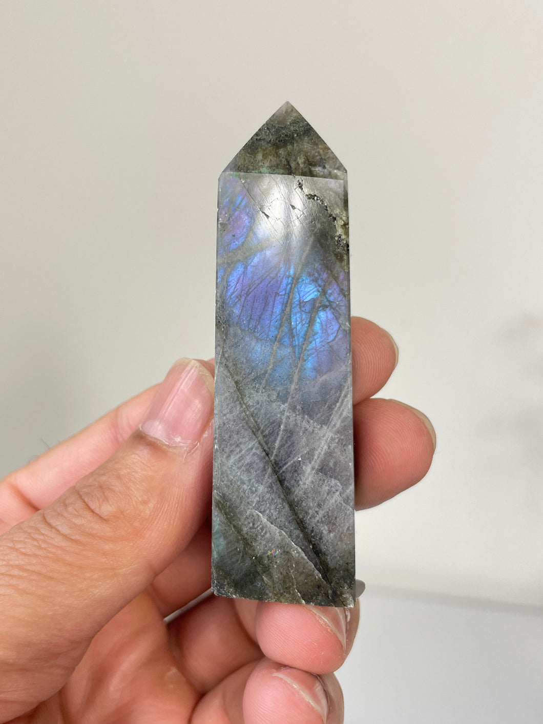 Purple Labradorite Tower Rare T199a