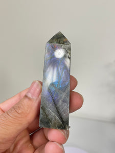 Purple Labradorite Tower Rare T199a