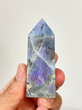 Load image into Gallery viewer, Purple Labradorite Tower Rare T170a
