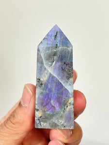 Purple Labradorite Tower Rare T170a