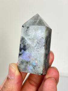 Purple Labradorite Tower Rare T172a