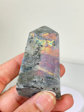 Load image into Gallery viewer, Purple Labradorite Tower Rare T171a
