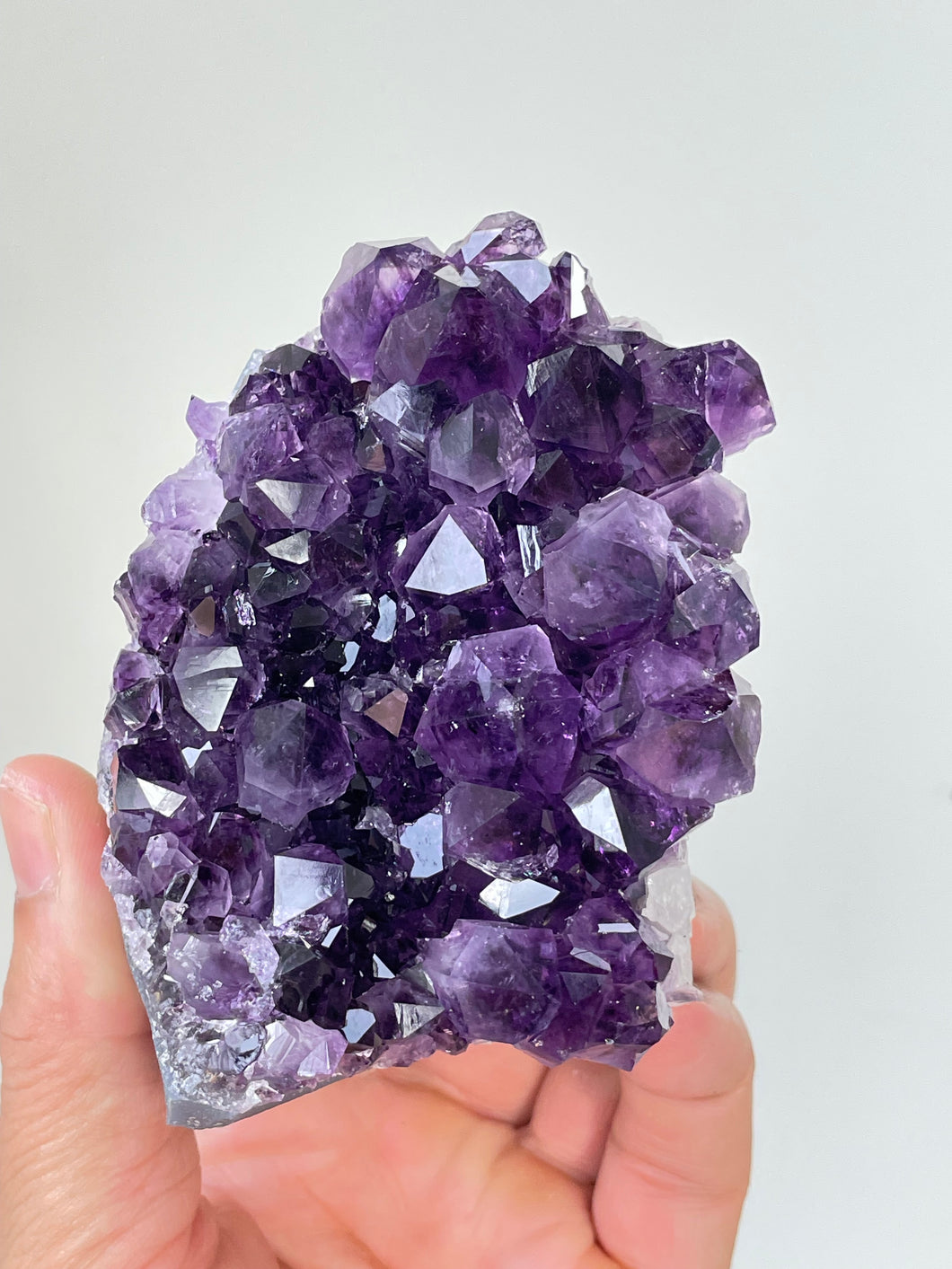 Amethyst High-Grade Natural Crystal Cluster A433