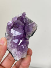 Load image into Gallery viewer, Amethyst High-Grade Natural Crystal Cluster A440
