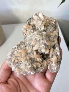 Heulandite & Stilbite Natural Cluster AP500a