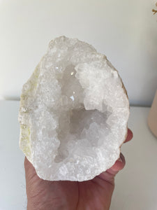 Moroccan Quartz Geode Pair (140mm) QG062