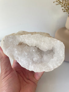 Moroccan Quartz Geode Pair (140mm) QG062