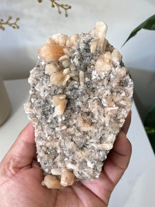 Heulandite & Stilbite Natural Cluster AP501a