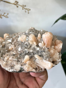 Heulandite & Stilbite Natural Cluster AP501a