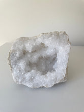 Load image into Gallery viewer, Moroccan Quartz Geode Pair (140mm) QG065
