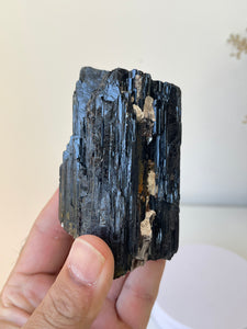 Black Tourmaline Raw High Grade RC033