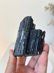 Black Tourmaline Raw High Grade RC034