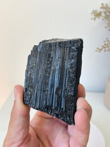 Black Tourmaline Raw High Grade RC036