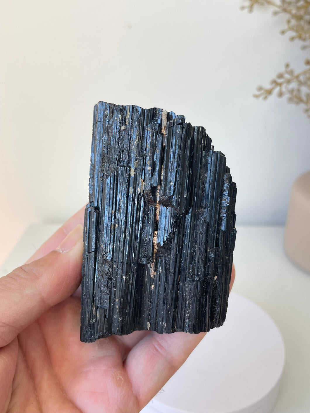 Black Tourmaline Raw High Grade RC036