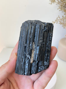 Black Tourmaline Raw High Grade RC037