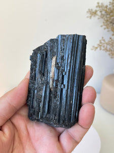 Black Tourmaline Raw High Grade RC037