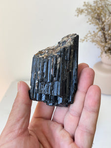 Black Tourmaline Raw High Grade RC039