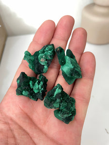 1 x Raw Velvet Malachite Natural High Grade ML086