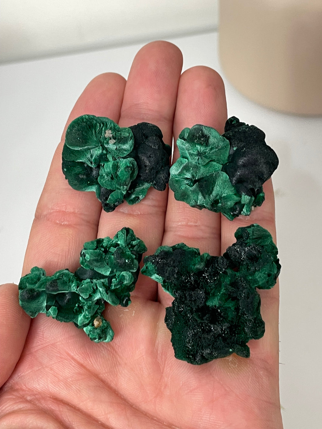 1 x Raw Velvet Malachite Natural High Grade ML087