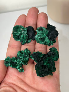 1 x Raw Velvet Malachite Natural High Grade ML087