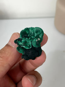 1 x Raw Velvet Malachite Natural High Grade ML087