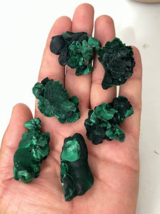 1 x Raw Velvet Malachite Natural High Grade ML088