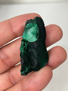 1 x Raw Velvet Malachite Natural High Grade ML088