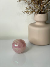 Load image into Gallery viewer, Aura Rose Quartz High Grade Crystal Sphere S200
