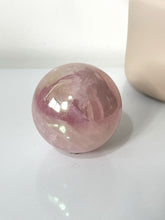 Load image into Gallery viewer, Aura Rose Quartz High Grade Crystal Sphere S200
