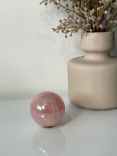 Load image into Gallery viewer, Aura Rose Quartz High Grade Crystal Sphere S201
