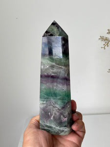 Large Fluorite Crystal Tower T245a