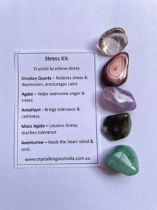 Stress Relief Crystal Kit Gift Pack K1