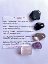 Load image into Gallery viewer, Protection Crystal Kit Gift Pack K2
