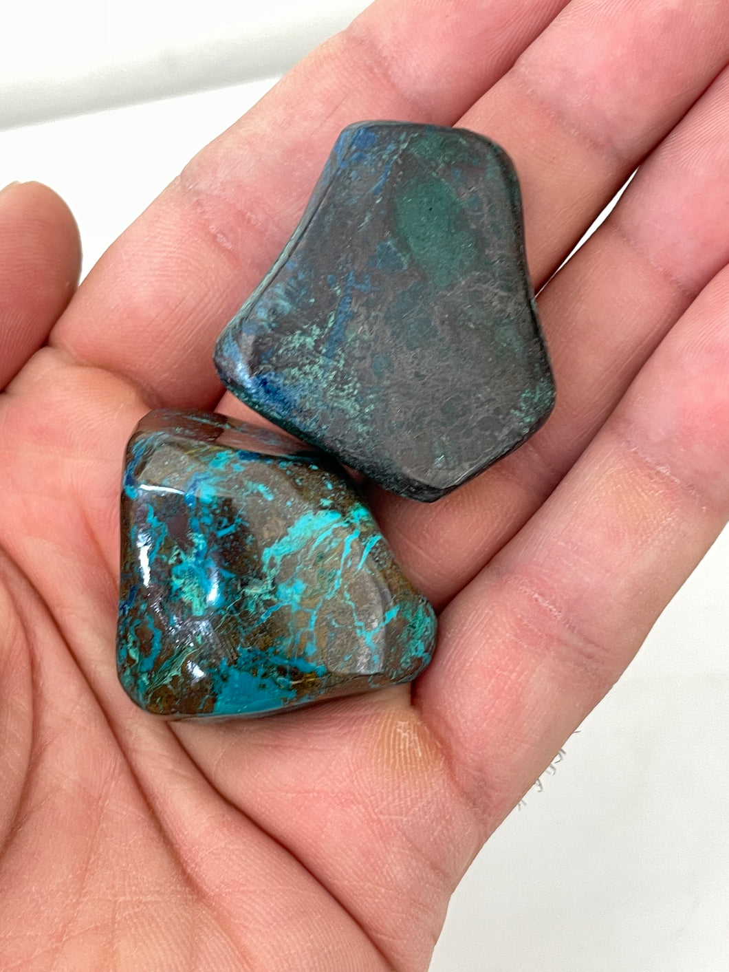 Shattuckite Tumbled Stones Natural TB035 (Large) x 1