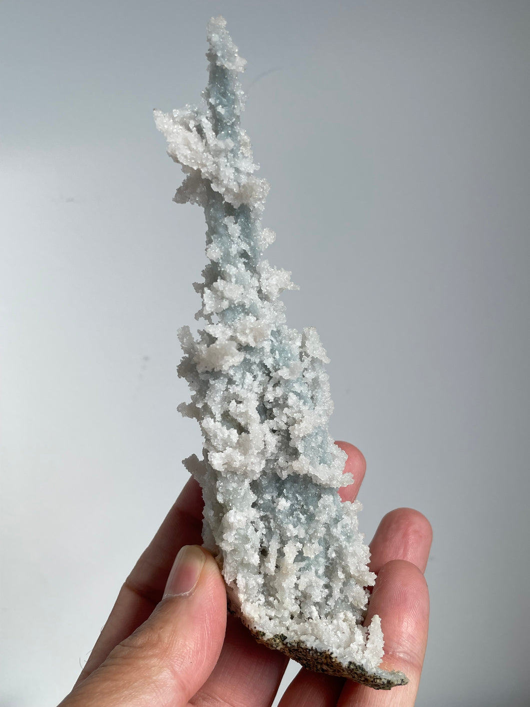 Blue Coral Chalcedony Stalactite Clusters G078