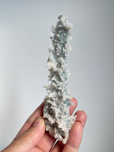 Blue Coral Chalcedony Stalactite Clusters G080