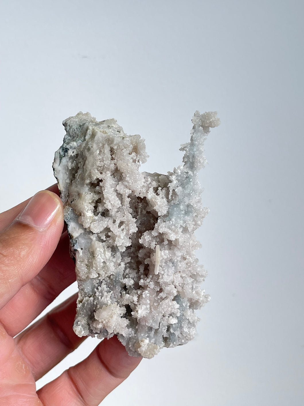 Blue Coral Chalcedony Stalactite Clusters G083