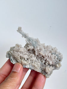 Blue Coral Chalcedony Stalactite Clusters G083