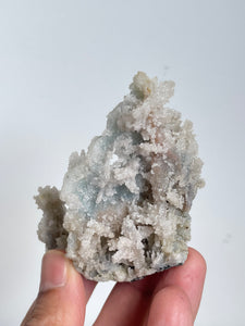 Blue Coral Chalcedony Stalactite Clusters G084