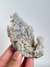 Load image into Gallery viewer, Blue Coral Chalcedony Stalactite Clusters G084
