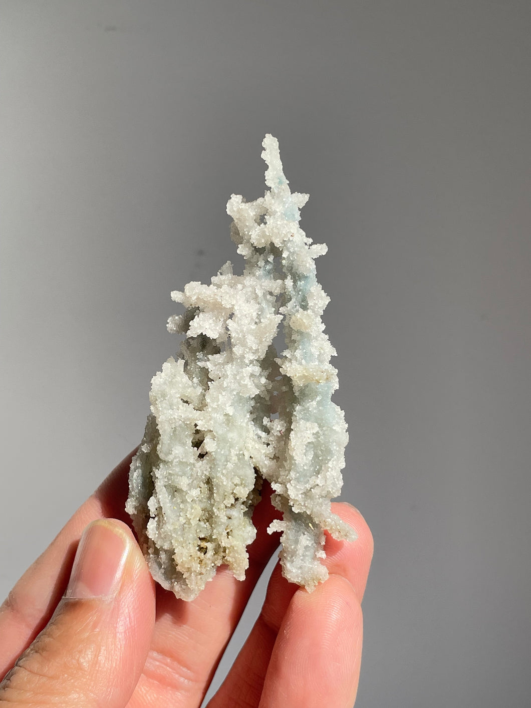 Blue Coral Chalcedony Stalactite Clusters G088