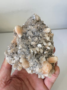 Heulandite & Stilbite Natural Cluster AP585a