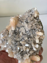 Load image into Gallery viewer, Heulandite &amp; Stilbite Natural Cluster AP585a
