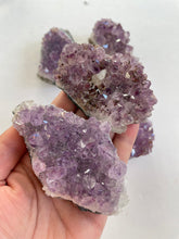 Load image into Gallery viewer, Bulk Lot Amethyst clusters (pack of 5) - K301
