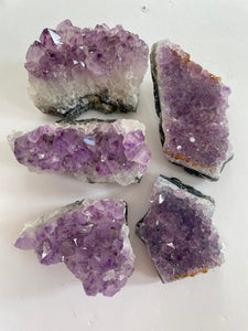 Bulk Lot Amethyst clusters (pack of 5) - K302