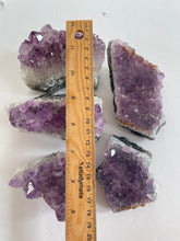 Load image into Gallery viewer, Bulk Lot Amethyst clusters (pack of 5) - K302
