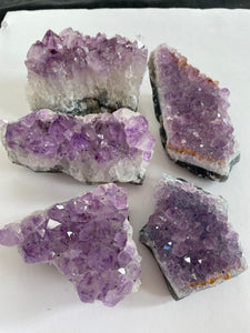 Bulk Lot Amethyst clusters (pack of 5) - K302