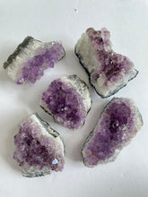 Load image into Gallery viewer, Bulk Lot Amethyst clusters (pack of 5) - K303
