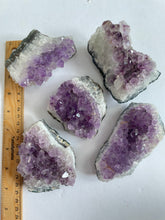 Load image into Gallery viewer, Bulk Lot Amethyst clusters (pack of 5) - K303
